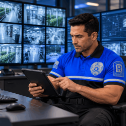 Focused Security Control Room Officer