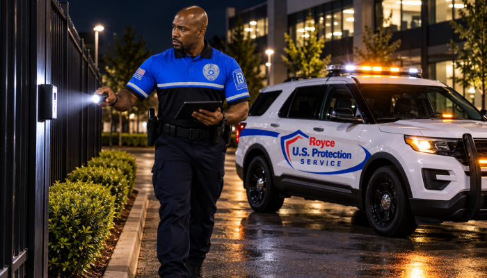 Nighttime Royce Security Patrol (1)