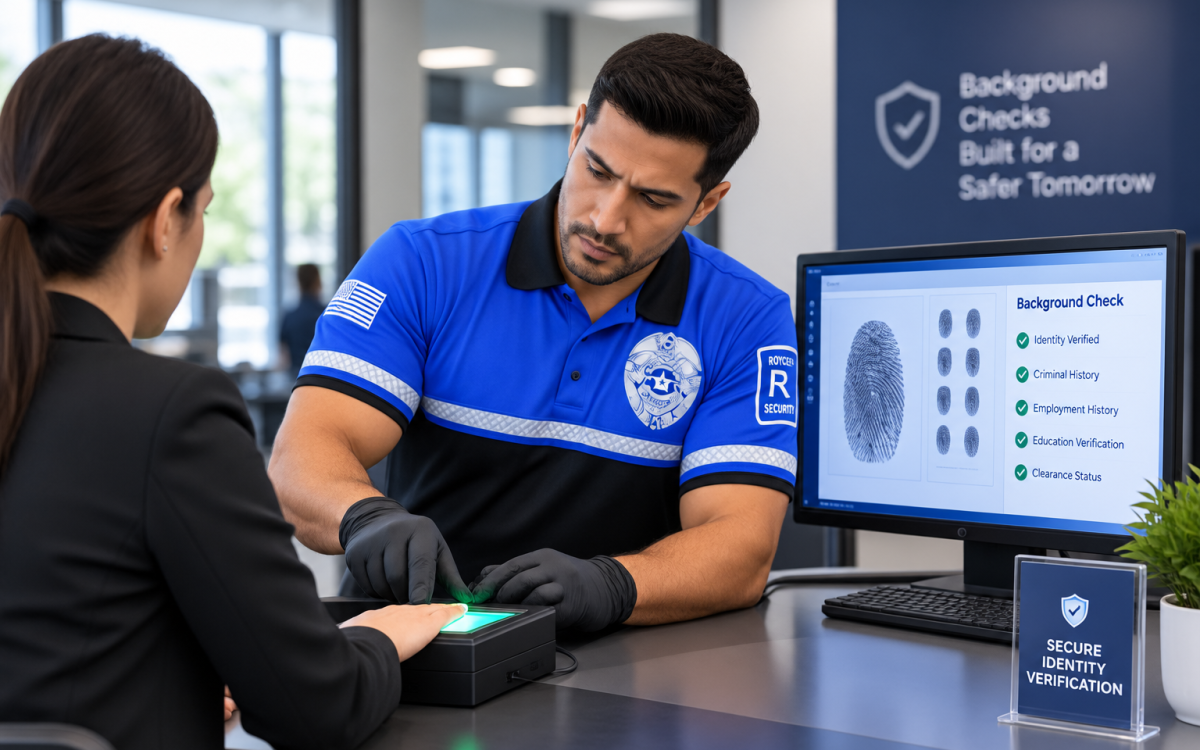 Professional Fingerprint Background Check